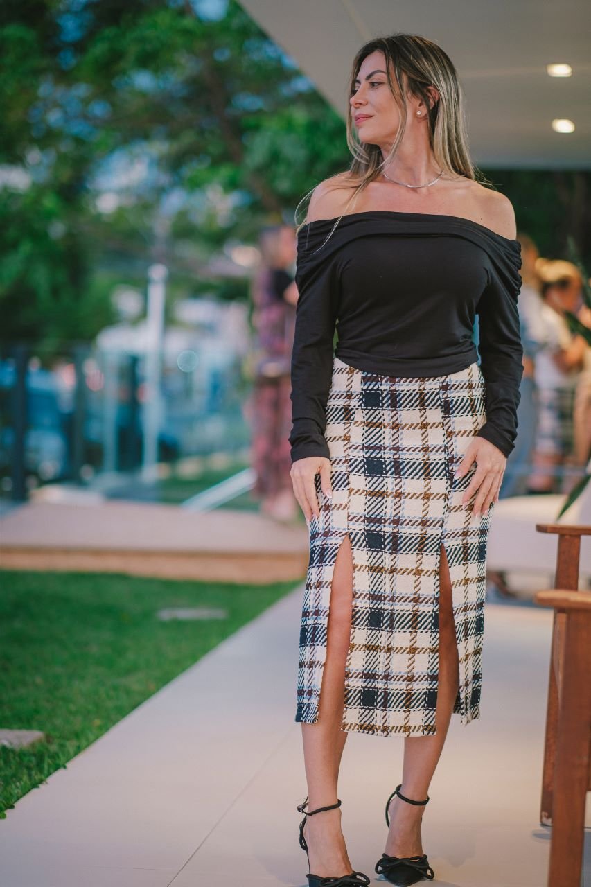 Saia Longa Tweed