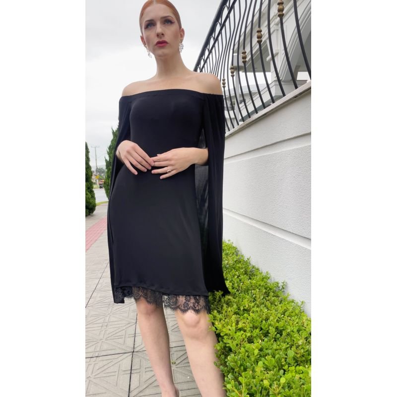 Vestido Brut Capinha